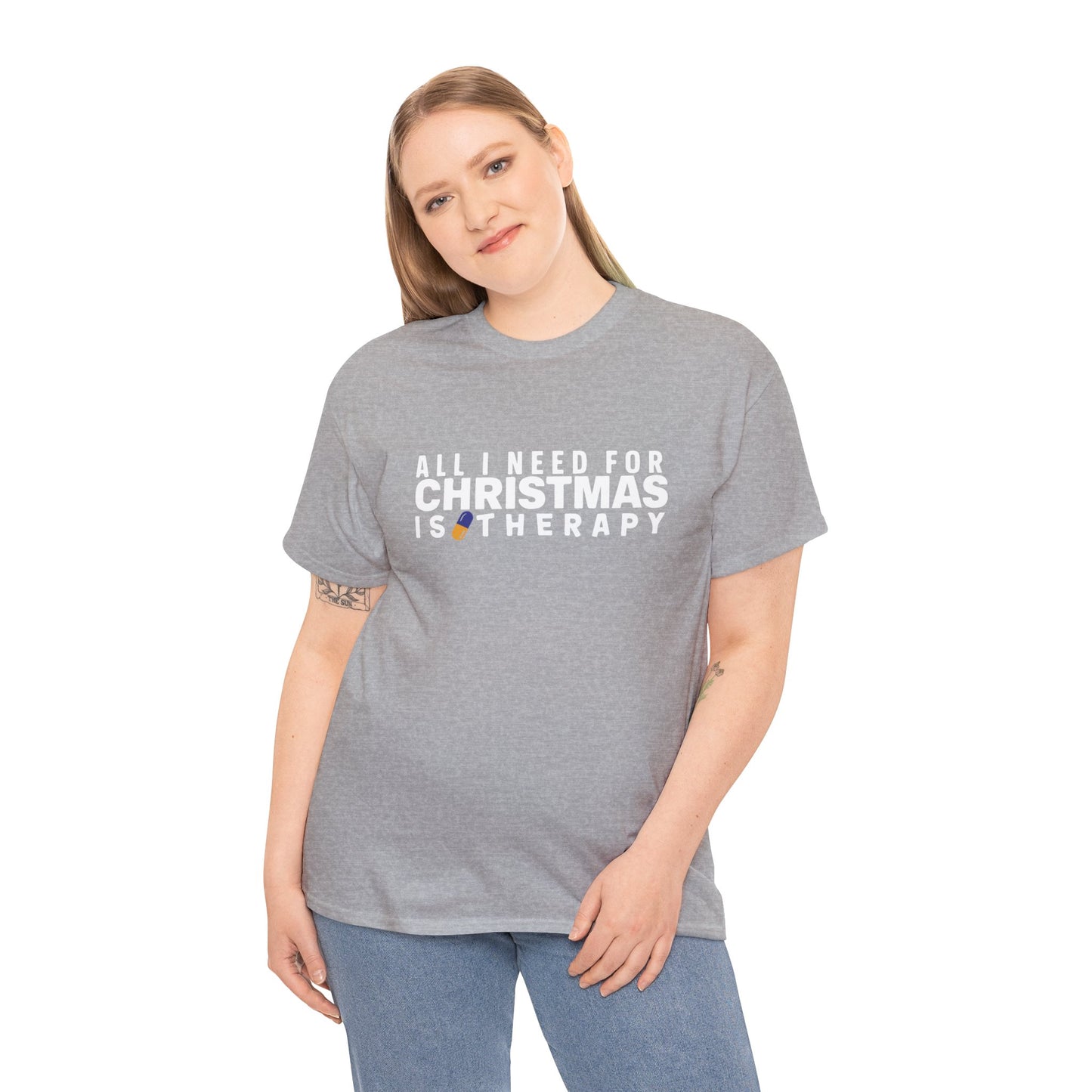 All I Need For Christmas Is Therapy Tee