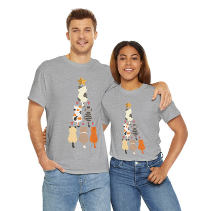 Cute Cats Holiday Christmas Tree Design