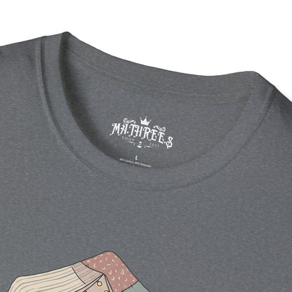 Camping Tent Graphic T-Shirt — "A Little Bit of My Happy Place" Cozy Outdoor Shirt