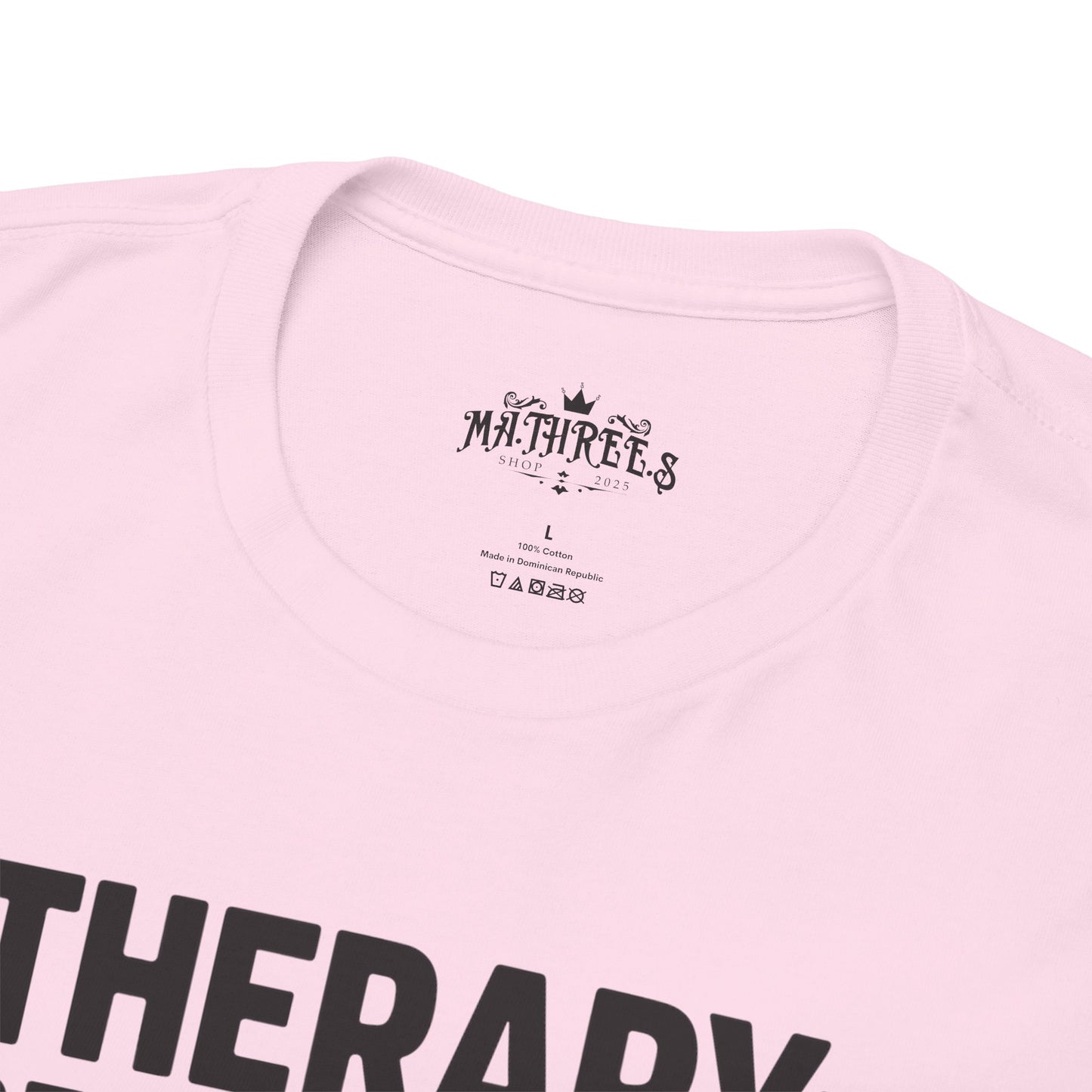 Therapy Because Punching People Is Frowned Upon T-shirt