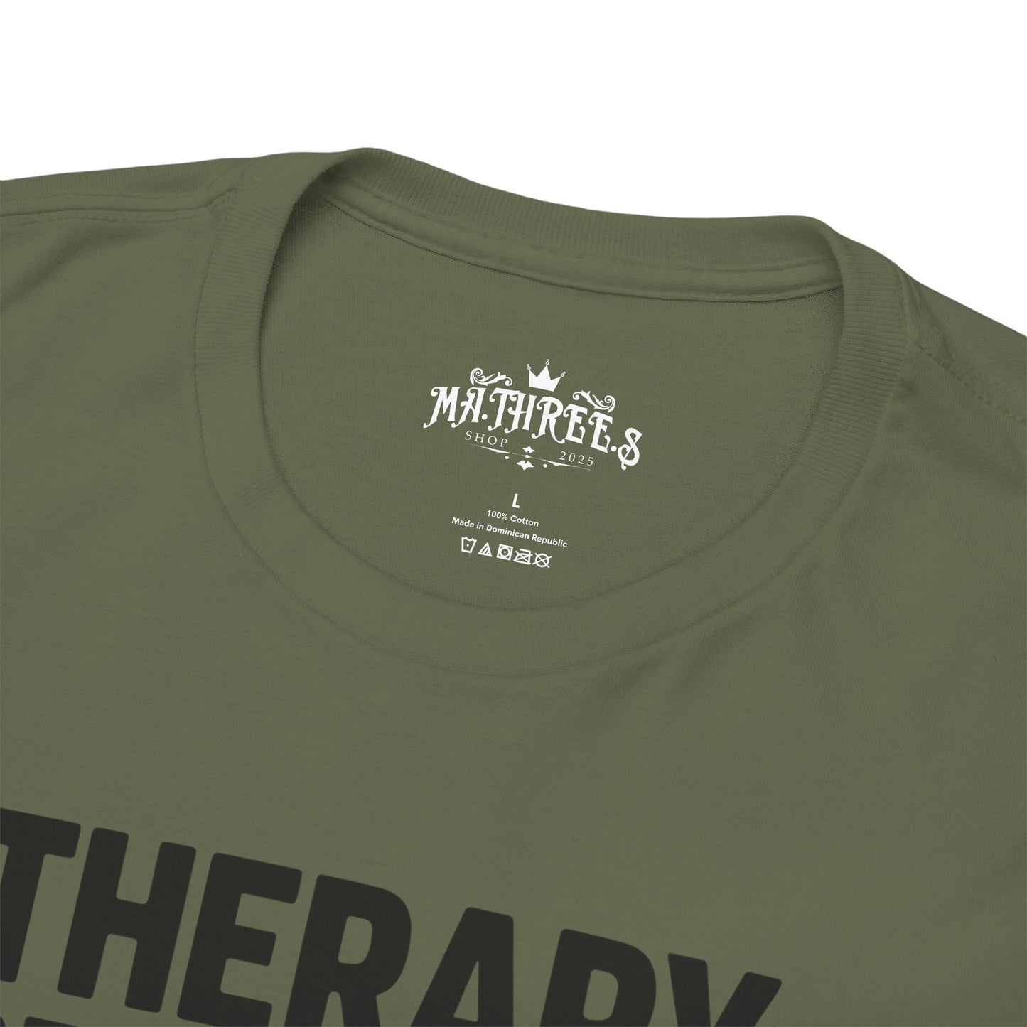 Therapy Because Punching People Is Frowned Upon T-shirt