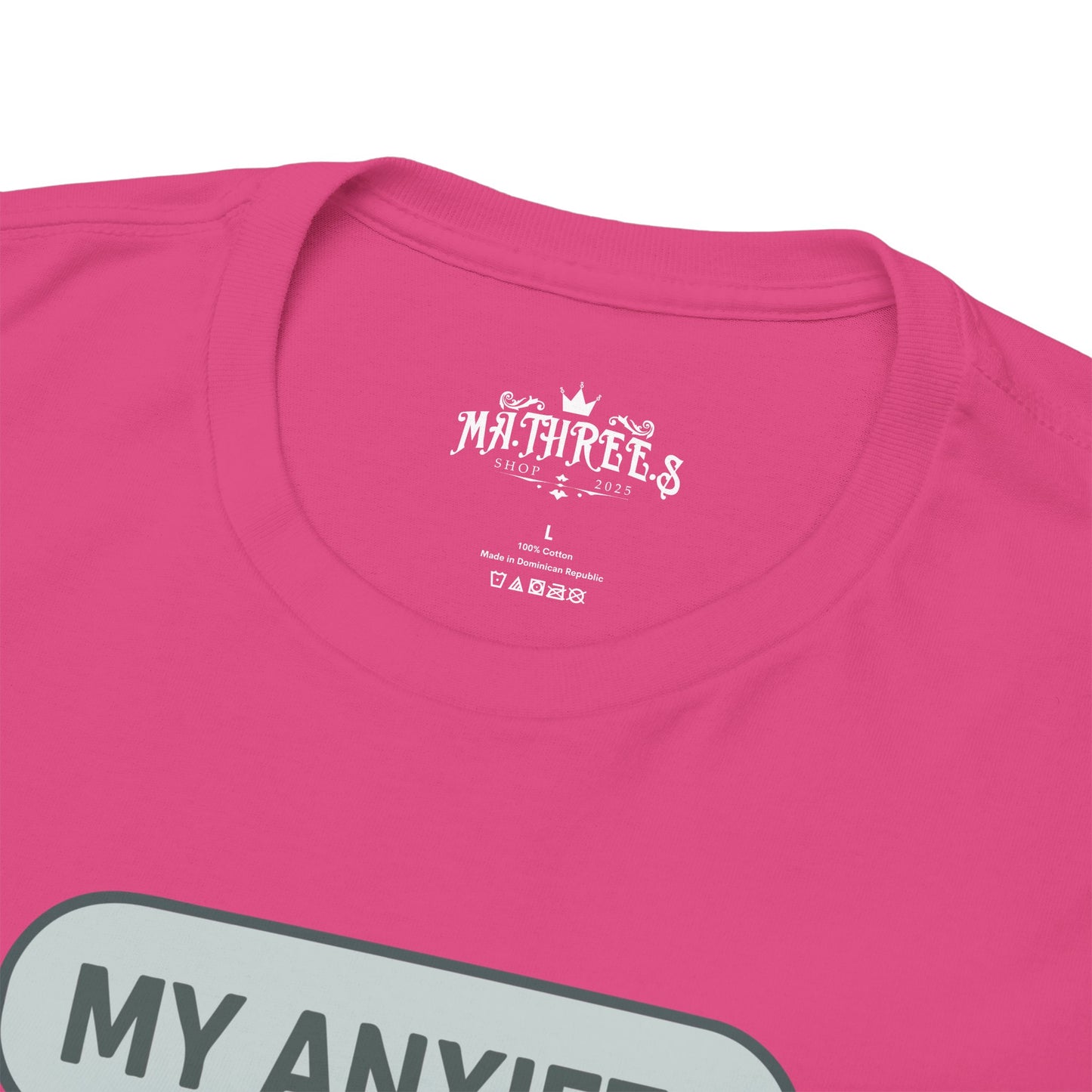 My Anxiety Has A Group Chat T-shirt