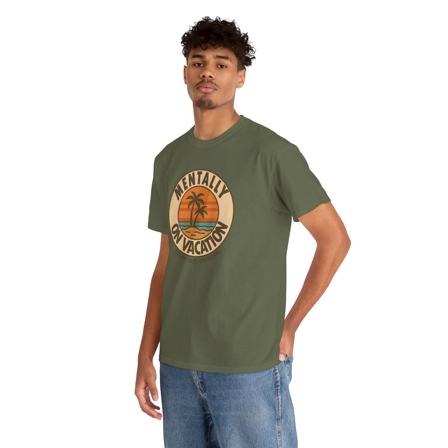 Mentally On Vacation Unknown Return Tee