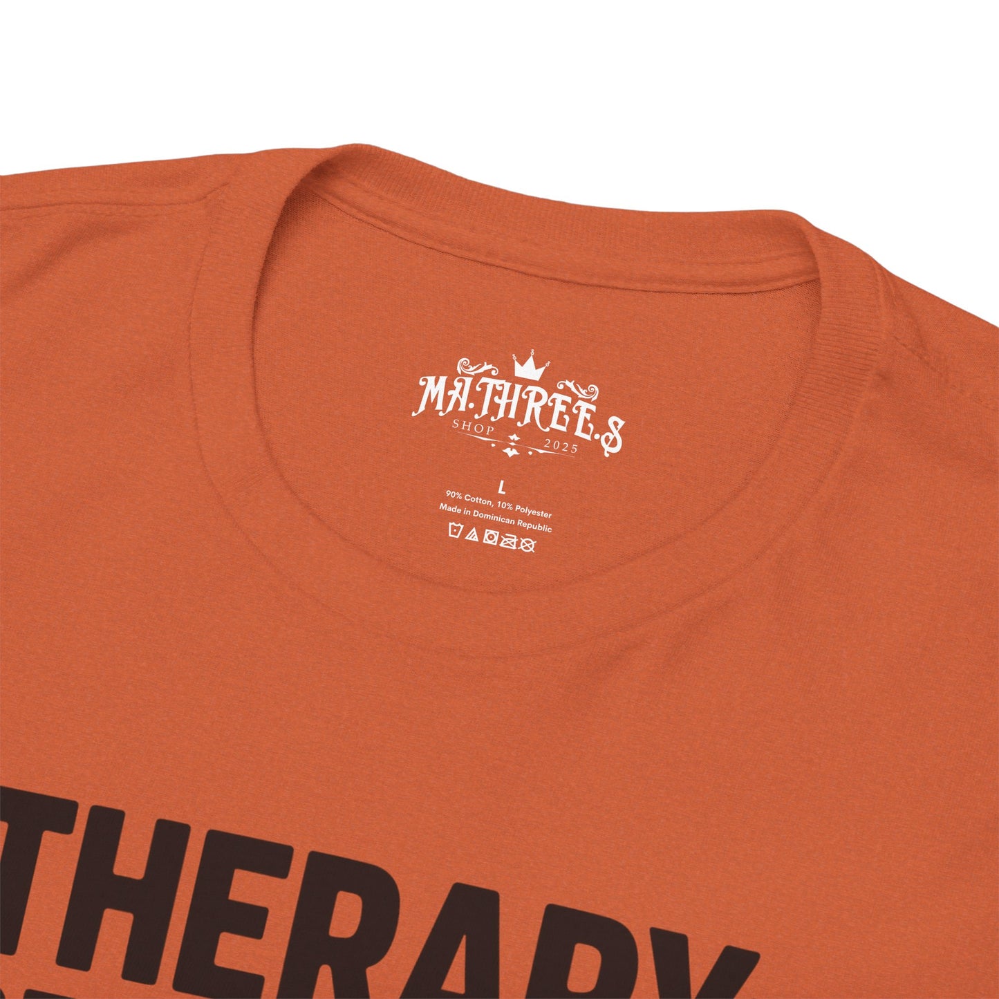 Therapy Because Punching People Is Frowned Upon T-shirt