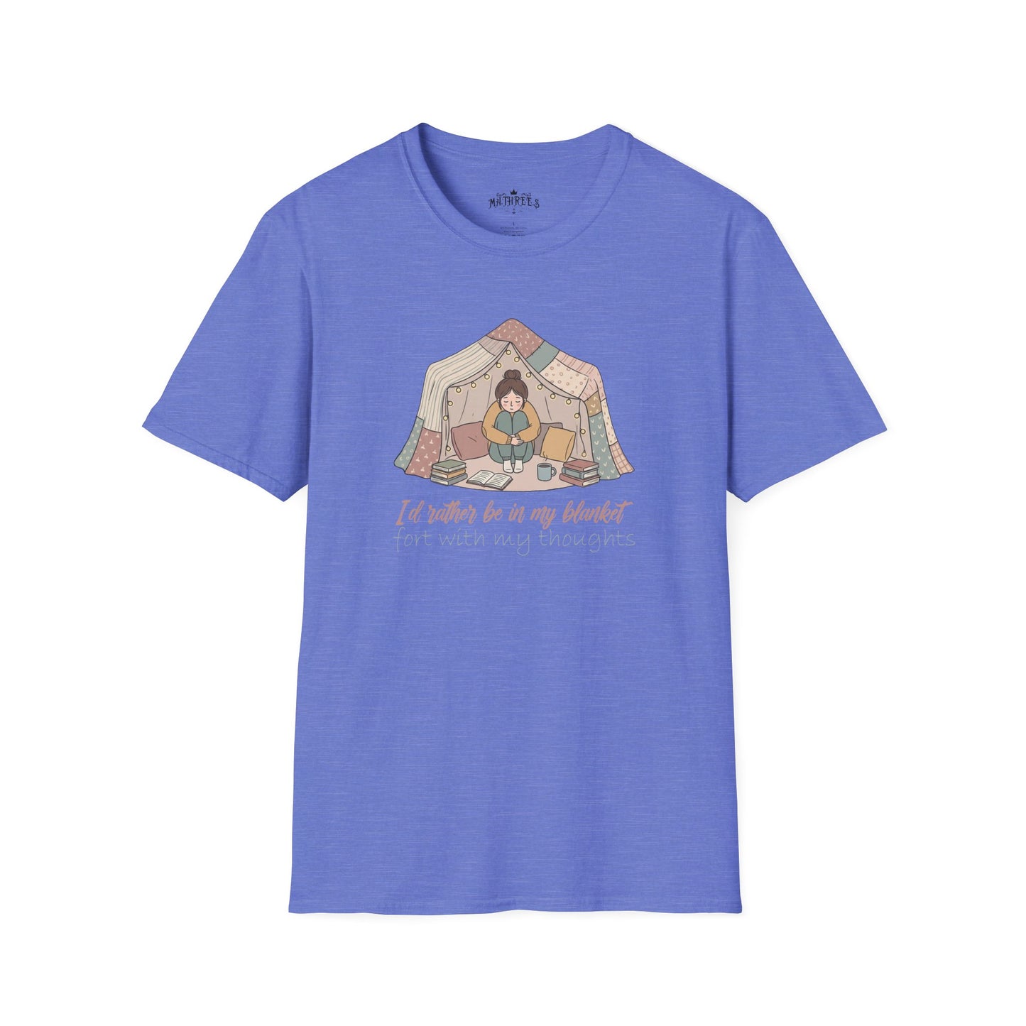 Camping Tent Graphic T-Shirt — "A Little Bit of My Happy Place" Cozy Outdoor Shirt