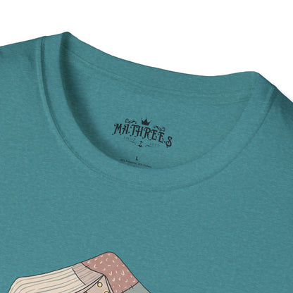 Camping Tent Graphic T-Shirt — "A Little Bit of My Happy Place" Cozy Outdoor Shirt