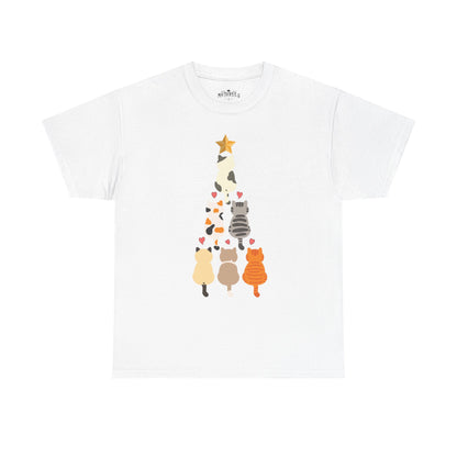 Cute Cats Holiday Christmas Tree Design