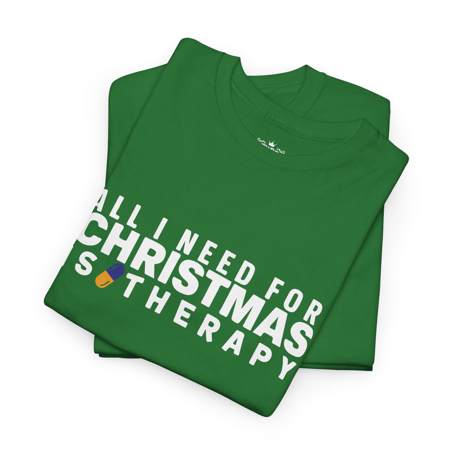 All I Need For Christmas Is Therapy Tee