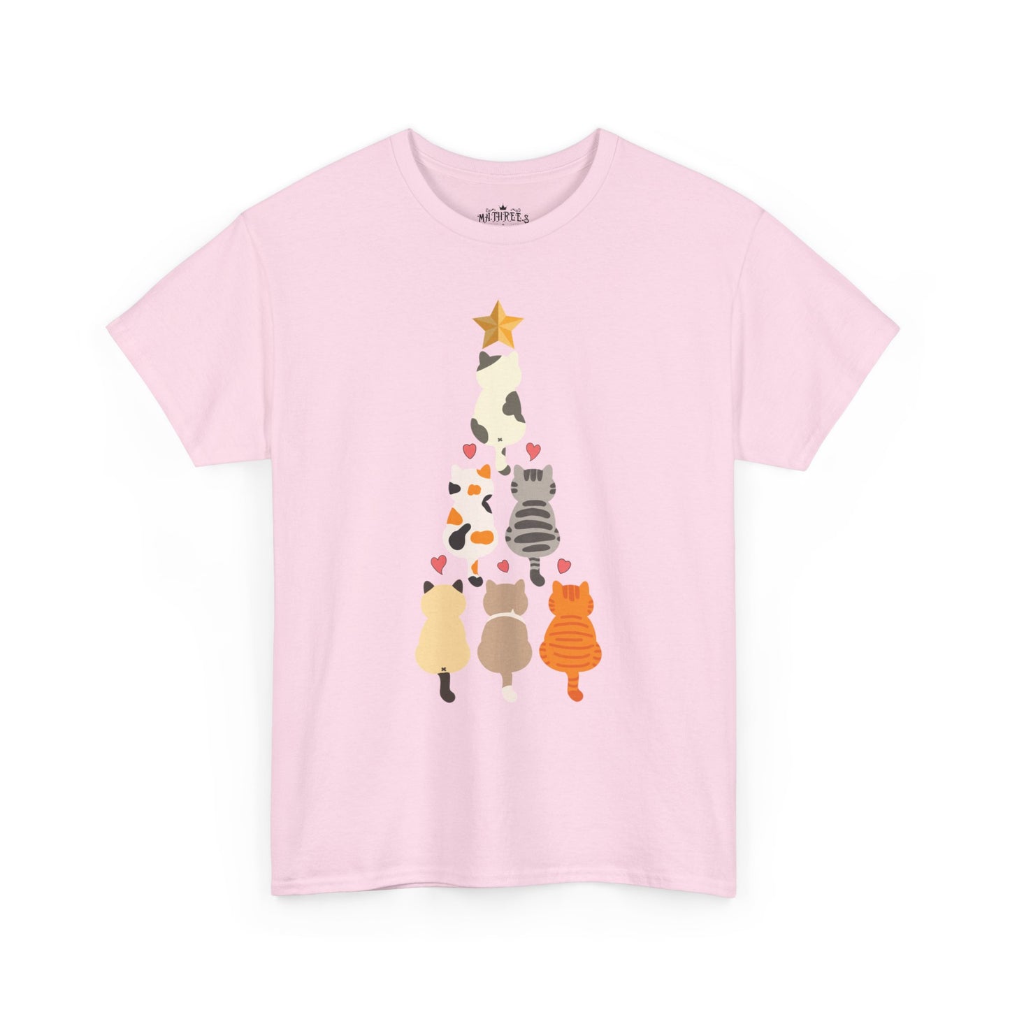 Cute Cats Holiday Christmas Tree Design