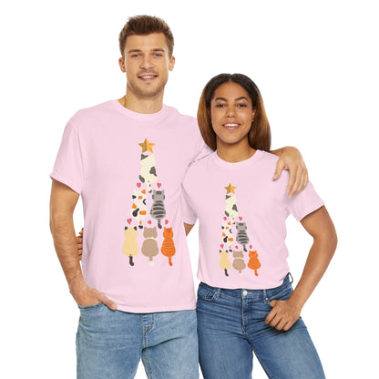 Cute Cats Holiday Christmas Tree Design
