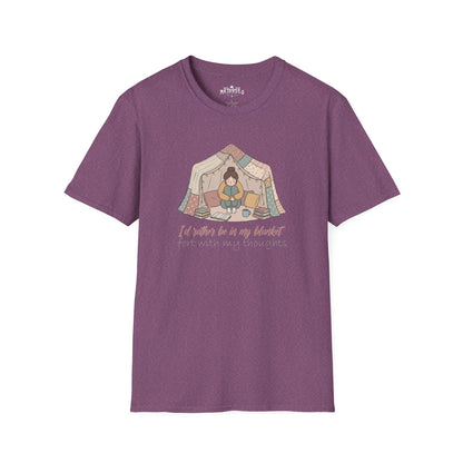 Camping Tent Graphic T-Shirt — "A Little Bit of My Happy Place" Cozy Outdoor Shirt