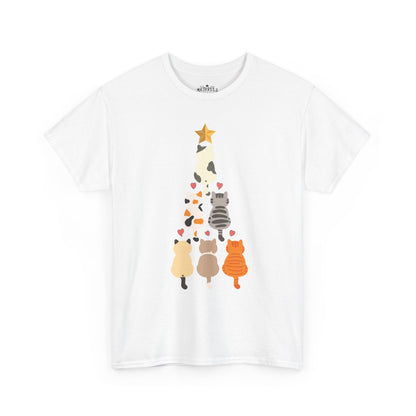 Cute Cats Holiday Christmas Tree Design