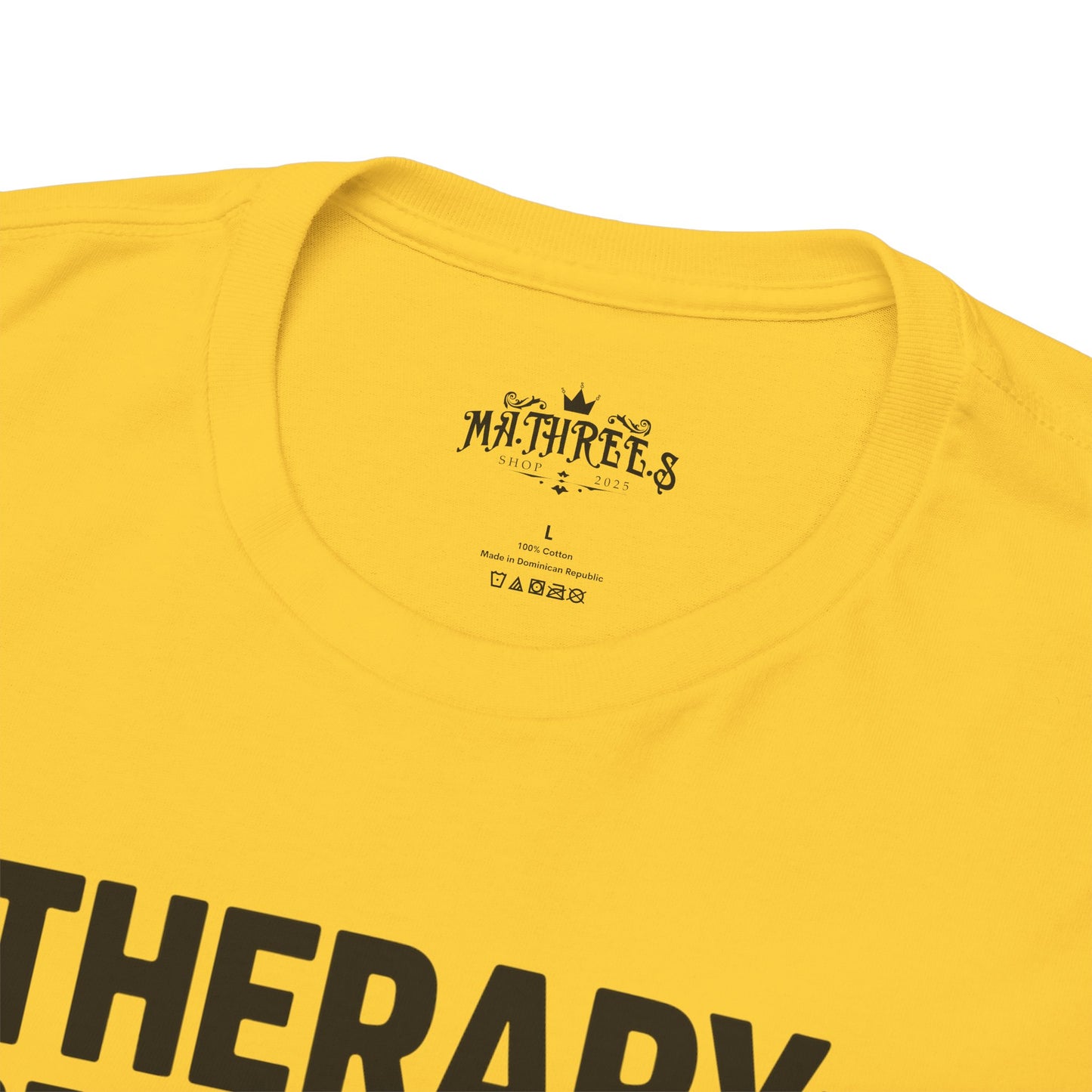 Therapy Because Punching People Is Frowned Upon T-shirt