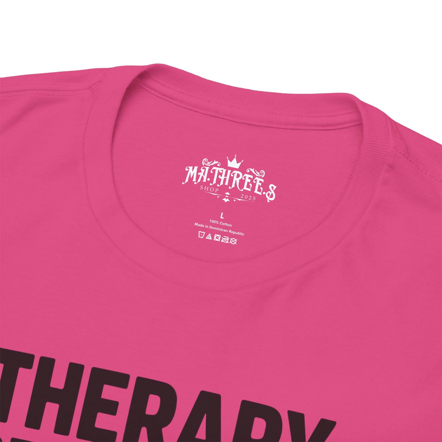 Therapy Because Punching People Is Frowned Upon T-shirt