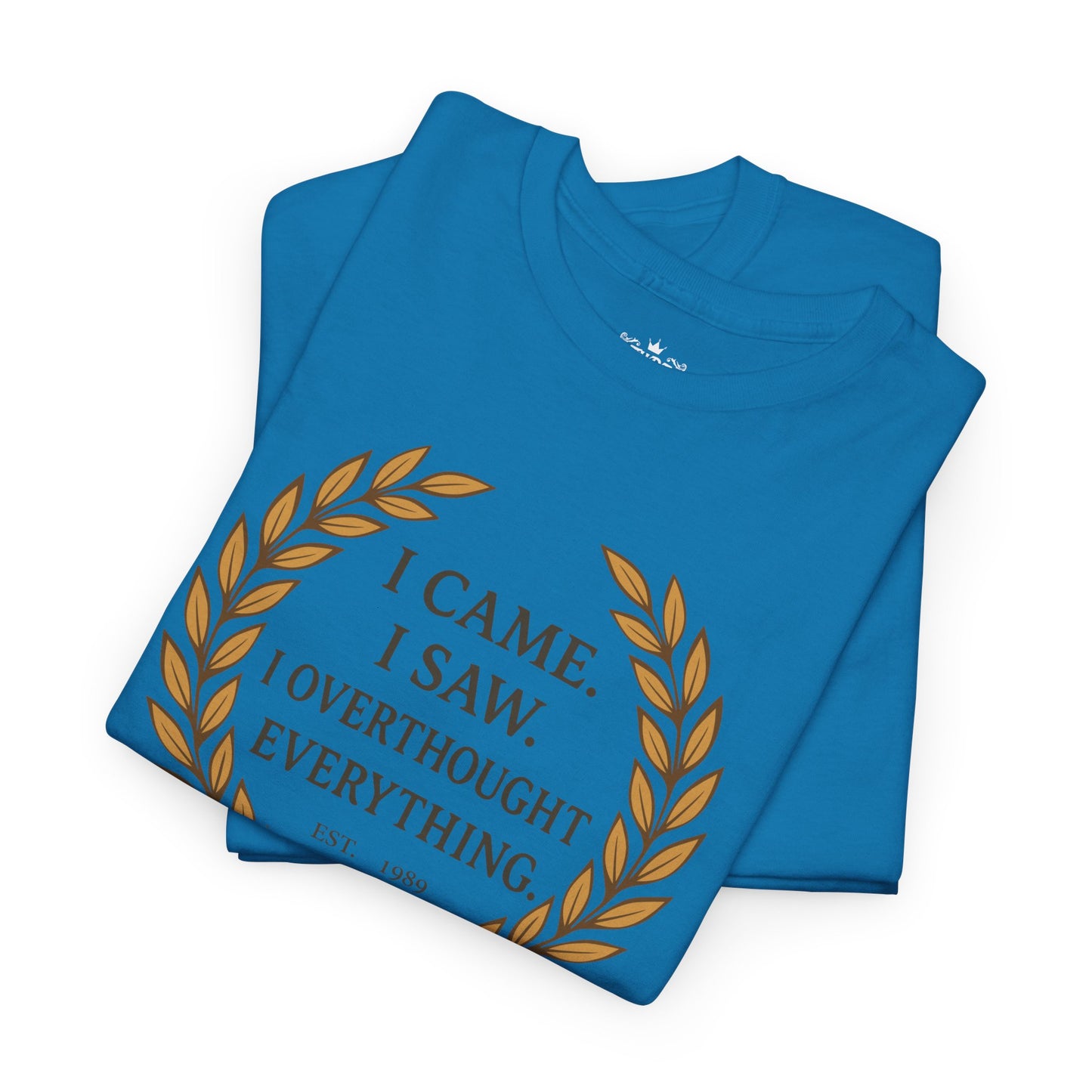 I Came I Saw I Overthought Every Thing T-shirt