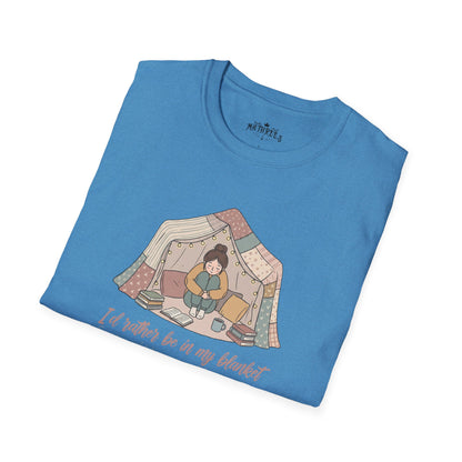 Camping Tent Graphic T-Shirt — "A Little Bit of My Happy Place" Cozy Outdoor Shirt