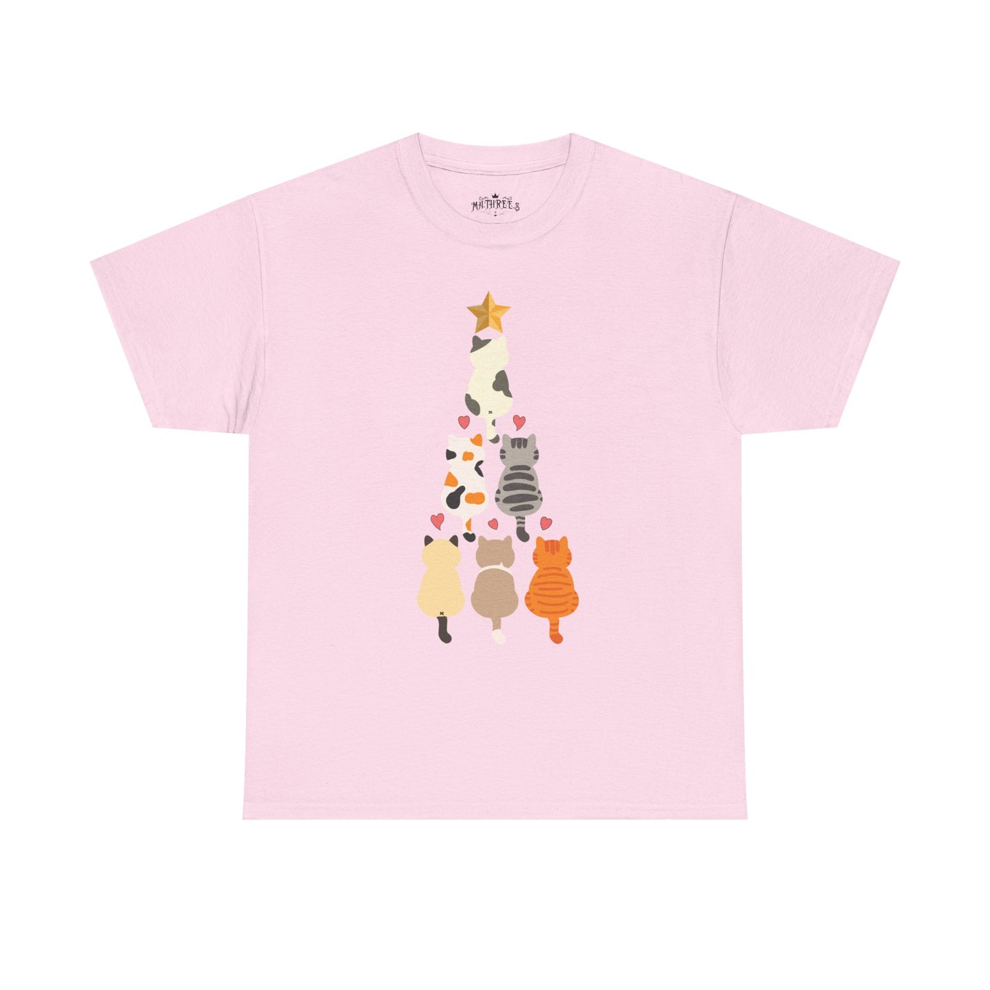 Cute Cats Holiday Christmas Tree Design