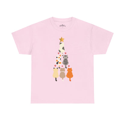 Cute Cats Holiday Christmas Tree Design
