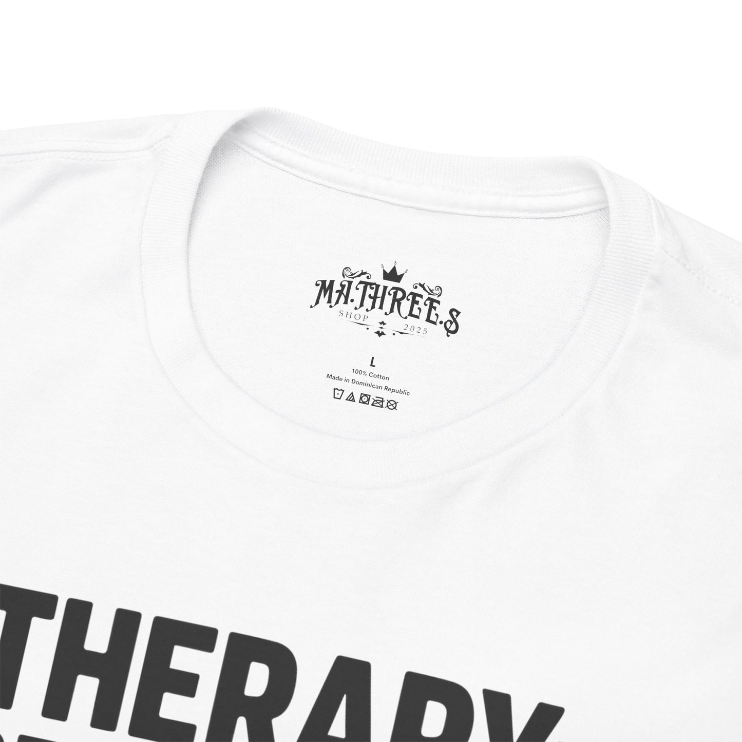 Therapy Because Punching People Is Frowned Upon T-shirt